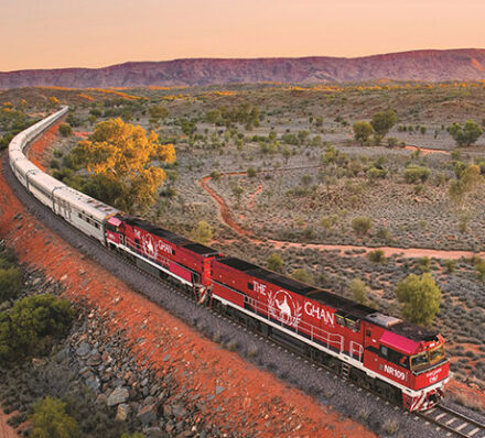 On Board The Ghan (Sunday)