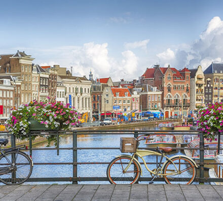 EMBARKATION IN AMSTERDAM