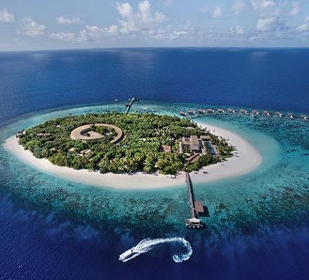 Arrival in Maldives