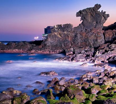 Arrival in Jeju