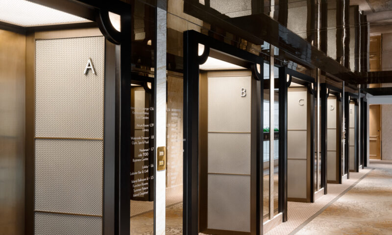 Island shangri-la hotel lift lobby Island shangri-la hotel lift lobby