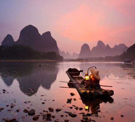 Yangshuo / Departure from Guilin Li River