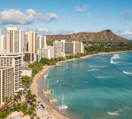 ARRIVAL IN OAHU D1 Waikiki Beach