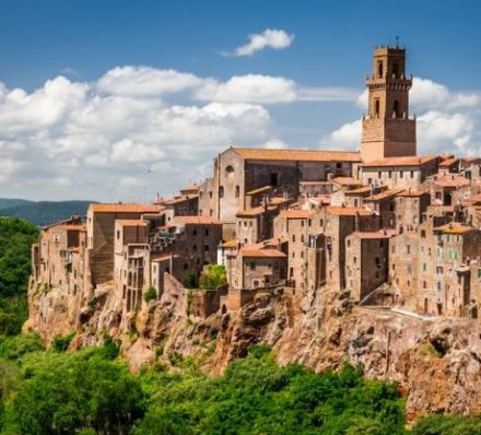 ARRIVAL IN ROME / PITGLIANO / TUSCAN COUNTRYSIDE D1 Pitigliano
