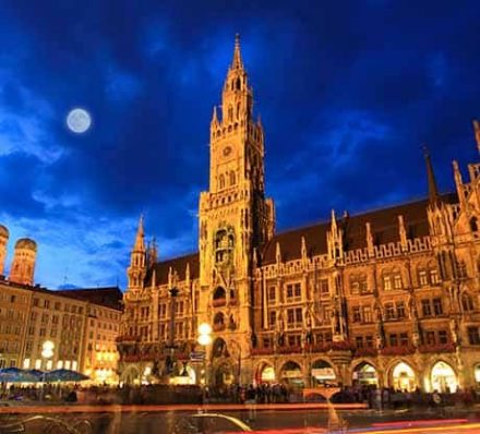 Augsburg / Departure from Munich