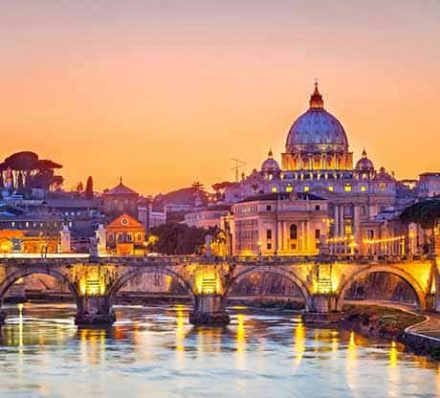 Disembarkation in Rome