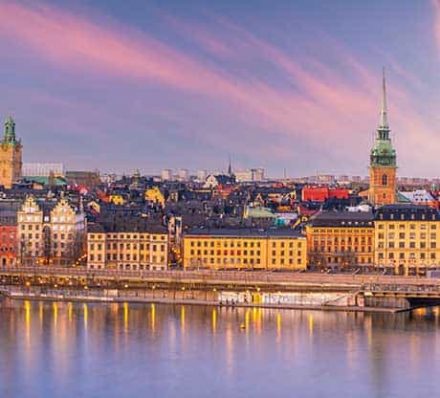 Departure from Stockholm