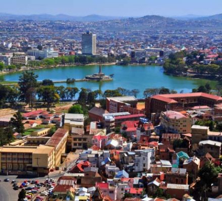 Arrival in Antananarivo