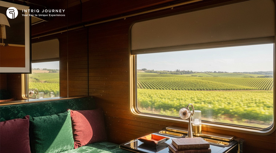 Scenic train travel